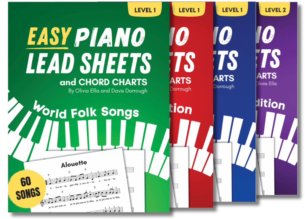 Easy Piano Lead Sheets series image fan