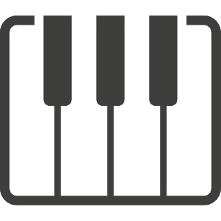 piano keys icon